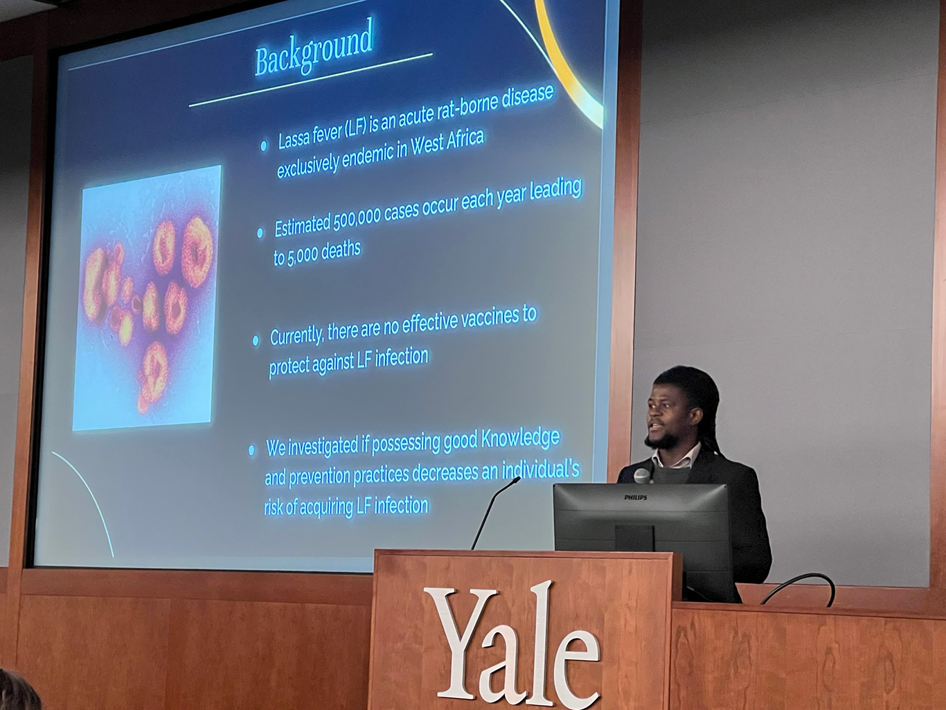 Joseph Lewis at Yale