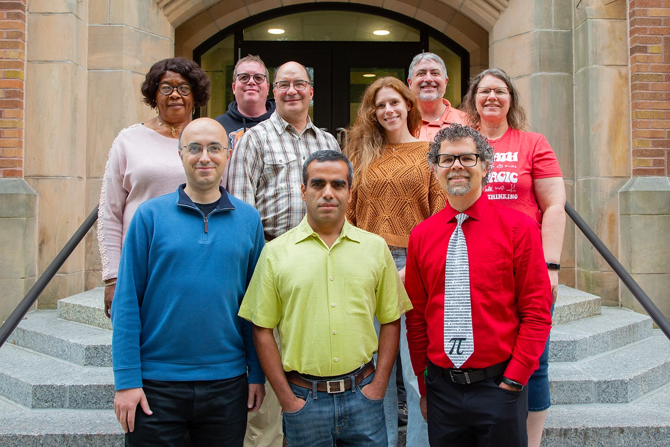 Minnesota State Moorhead Mathematics department faculty and staff