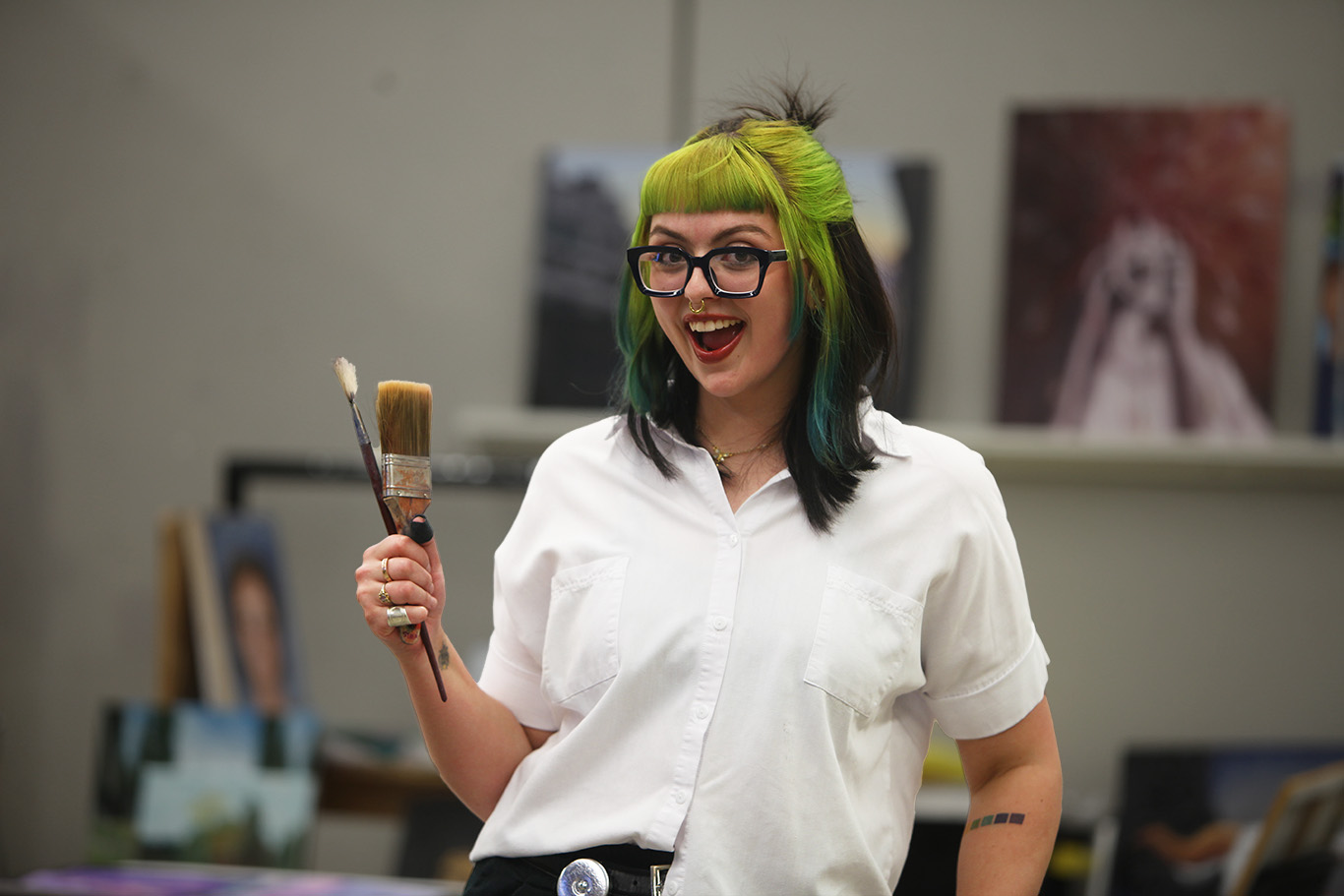 <p>Art education degree</p>