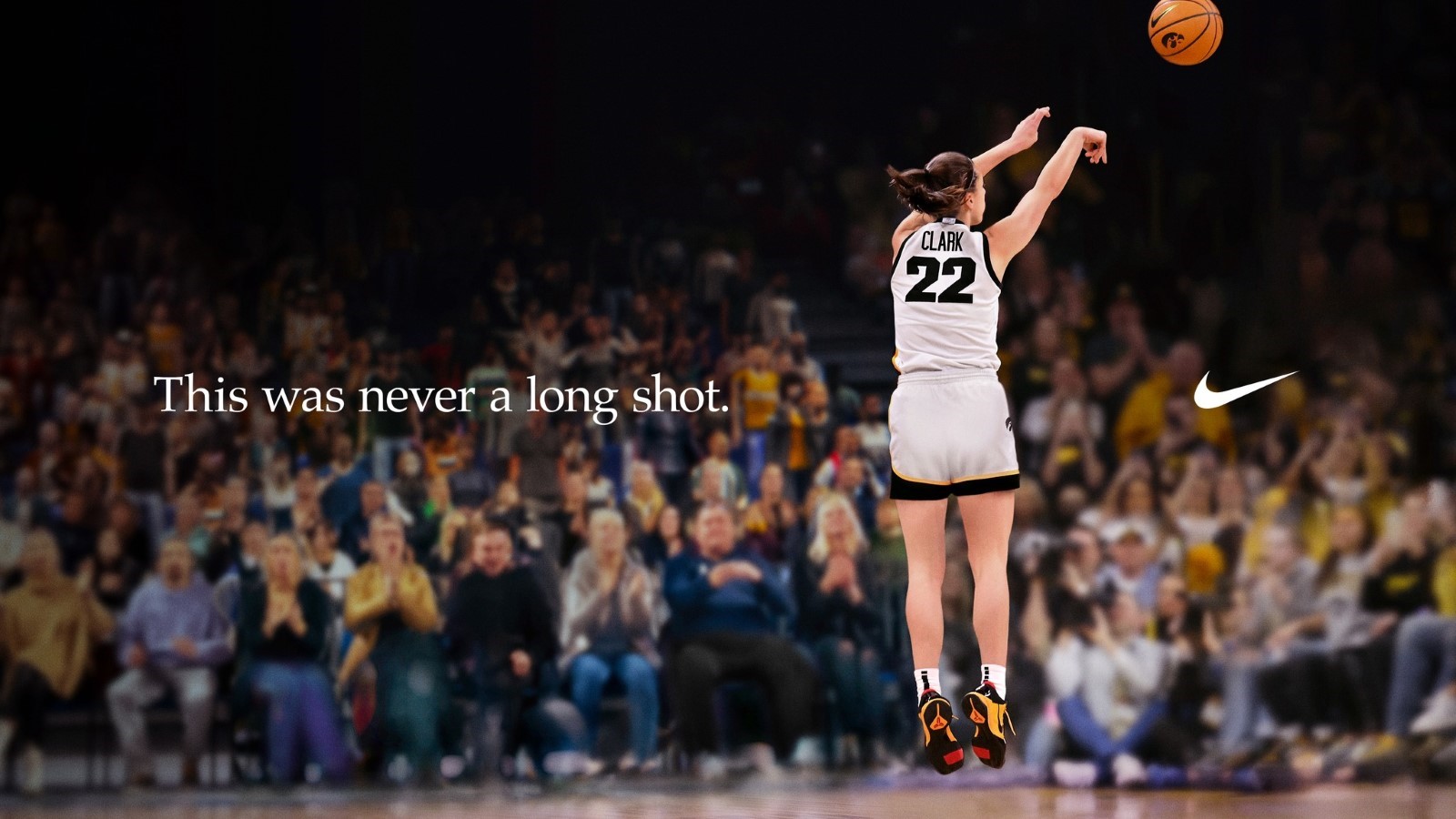 Nike Ad - This was never a long shot, featuring Caitlin Clark
